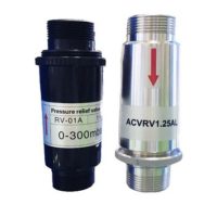 Aluminum pressure relief valve