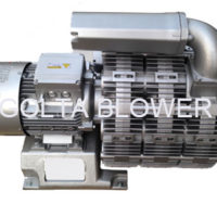 three stage side channel blower