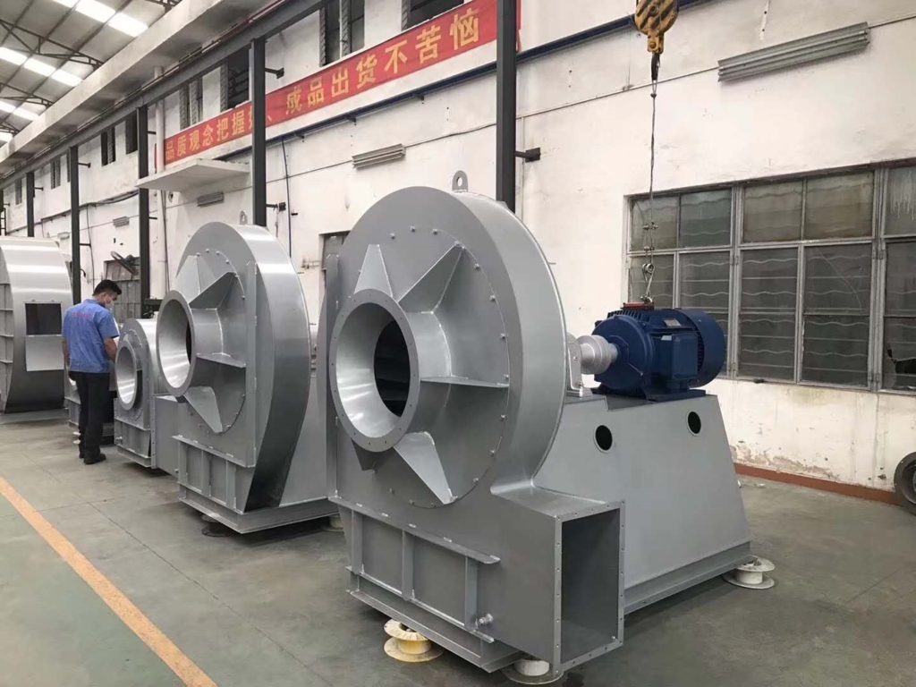 Industrial centrifugal fans